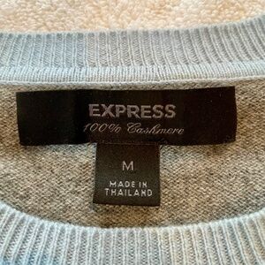 Y2K Express raglan cashmere sweater